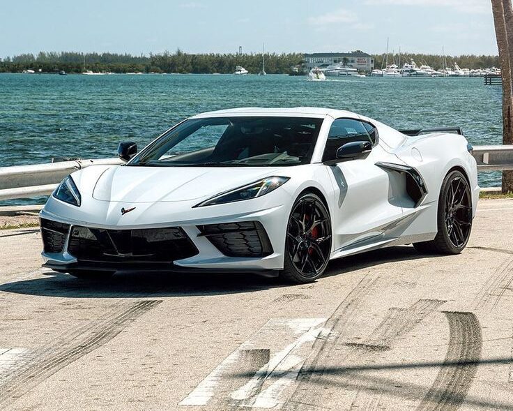 Corvette Company Model c8 white